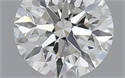0.90 Carats, Round with Excellent Cut, H Color, VVS1 Clarity and Certified by GIA