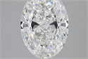 3.03 Carats, Oval G Color, IF Clarity and Certified by GIA