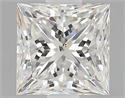 1.00 Carats, Princess H Color, SI1 Clarity and Certified by GIA