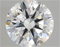 Lab Created Diamond 3.32 Carats, Round with excellent Cut, E Color, vs1 Clarity and Certified by GIA