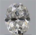 0.70 Carats, Oval H Color, VS2 Clarity and Certified by GIA
