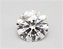 Lab Created Diamond 0.72 Carats, Round with ideal Cut, D Color, vs2 Clarity and Certified by IGI