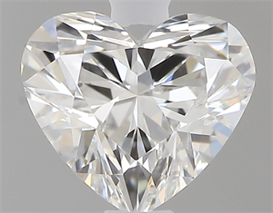 Picture of 0.40 Carats, Heart F Color, IF Clarity and Certified by GIA