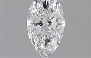 Picture of 0.60 Carats, Marquise D Color, VVS2 Clarity and Certified by GIA