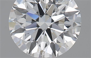 Picture of 0.46 Carats, Round with Excellent Cut, D Color, IF Clarity and Certified by GIA