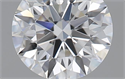 0.46 Carats, Round with Excellent Cut, E Color, VVS1 Clarity and Certified by GIA
