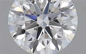 Picture of 0.46 Carats, Round with Excellent Cut, E Color, VVS1 Clarity and Certified by GIA