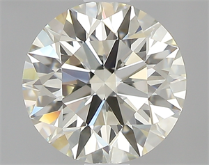 Picture of 1.17 Carats, Round with Excellent Cut, L Color, IF Clarity and Certified by GIA