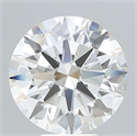 Lab Created Diamond 7.71 Carats, Round with Excellent Cut, F Color, VS1 Clarity and Certified by IGI