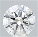 Del inventario de diamantes de laboratorio, 7.12 quilates, Redondo , Color F, claridad VS1 y certificado IGI