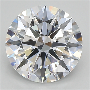 Foto Del inventario de diamantes de laboratorio, 2.31 quilates, Redondo , Color D, claridad vvs2 y certificado IGI de