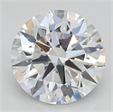Lab Created Diamond 2.03 Carats, Round with ideal Cut, E Color, vs1 Clarity and Certified by IGI