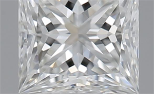 Picture of 0.50 Carats, Princess G Color, VVS2 Clarity and Certified by GIA