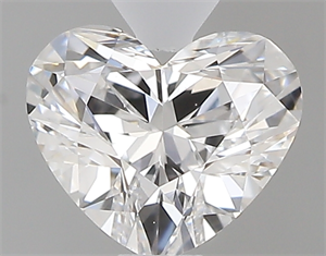 Picture of 0.42 Carats, Heart D Color, VS2 Clarity and Certified by GIA