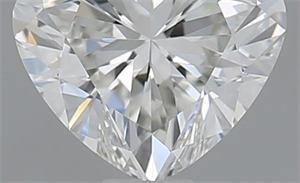 Picture of 0.50 Carats, Heart H Color, VVS2 Clarity and Certified by GIA