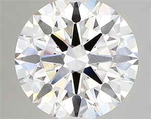 Picture of Lab Created Diamond 2.23 Carats, Round with ideal Cut, E Color, vvs2 Clarity and Certified by IGI
