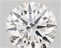Lab Created Diamond 1.80 Carats, Round with ideal Cut, D Color, vvs2 Clarity and Certified by IGI