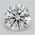 Lab Created Diamond 1.12 Carats, Round with ideal Cut, E Color, vvs1 Clarity and Certified by IGI