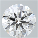 Lab Created Diamond 7.78 Carats, Round with Ideal Cut, F Color, VS1 Clarity and Certified by IGI