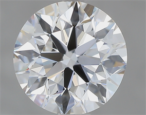 Picture of 1.00 Carats, Round with Excellent Cut, E Color, IF Clarity and Certified by GIA
