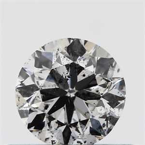 Picture of 0.40 Carats, Round with Very Good Cut, H Color, I1 Clarity and Certified by GIA