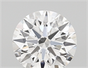 Lab Created Diamond 1.18 Carats, Round with ideal Cut, D Color, vvs2 Clarity and Certified by IGI