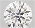 Lab Created Diamond 1.80 Carats, Round with ideal Cut, D Color, vs1 Clarity and Certified by IGI