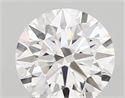 Lab Created Diamond 1.25 Carats, Round with ideal Cut, D Color, vs1 Clarity and Certified by IGI
