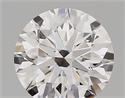 Lab Created Diamond 1.38 Carats, Round with ideal Cut, D Color, vs1 Clarity and Certified by IGI