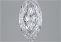 2.50 Carats, Marquise D Color, FL Clarity and Certified by GIA