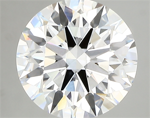 Picture of Lab Created Diamond 3.14 Carats, Round with ideal Cut, E Color, vvs2 Clarity and Certified by IGI