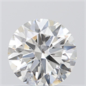 0.85 Carats, Round with Excellent Cut, G Color, I1 Clarity and Certified by GIA
