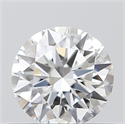 0.40 Carats, Round with Very Good Cut, E Color, IF Clarity and Certified by GIA