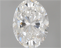 0.50 Carats, Oval E Color, VS2 Clarity and Certified by GIA