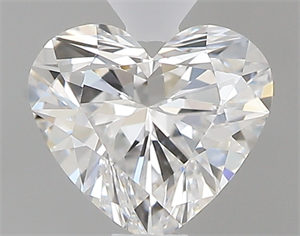 Picture of 0.41 Carats, Heart E Color, VVS2 Clarity and Certified by GIA