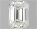 0.70 Carats, Emerald H Color, VVS1 Clarity and Certified by GIA