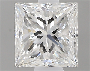 Picture of 0.40 Carats, Princess E Color, VVS2 Clarity and Certified by GIA