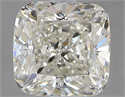 1.05 Carats, Cushion K Color, IF Clarity and Certified by GIA