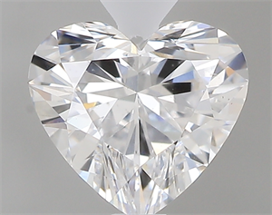 Picture of 0.53 Carats, Heart D Color, VS2 Clarity and Certified by GIA