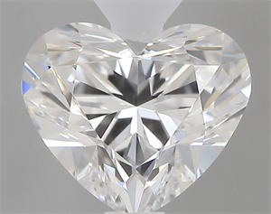 Picture of 0.41 Carats, Heart F Color, VS1 Clarity and Certified by GIA