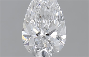 Picture of 0.50 Carats, Pear D Color, SI1 Clarity and Certified by GIA