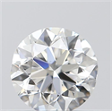 0.50 Carats, Round with Very Good Cut, F Color, VS2 Clarity and Certified by GIA