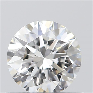 Picture of 0.50 Carats, Round with Excellent Cut, E Color, VVS2 Clarity and Certified by GIA