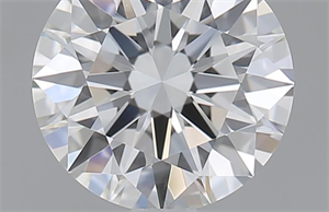 Picture of 0.87 Carats, Round with Excellent Cut, F Color, VVS2 Clarity and Certified by GIA
