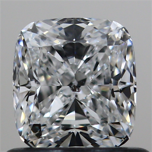 Picture of 0.71 Carats, Cushion D Color, I1 Clarity and Certified by GIA