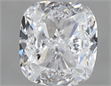 0.72 Carats, Cushion D Color, VVS2 Clarity and Certified by GIA