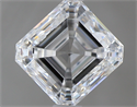 1.01 Carats, Asscher D Color, VS2 Clarity and Certified by GIA