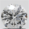 0.81 Carats, Round with Very Good Cut, E Color, I2 Clarity and Certified by GIA