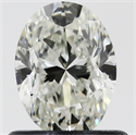 0.70 Carats, Oval J Color, VVS2 Clarity and Certified by GIA