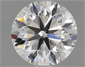 0.80 Carats, Round with Very Good Cut, F Color, IF Clarity and Certified by GIA